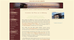Desktop Screenshot of croisiere-au-laos.com